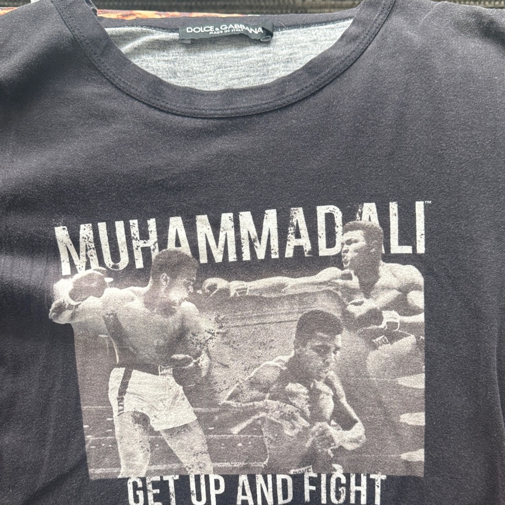 Dolce & Gabbana Black Muhammad Ali Tee